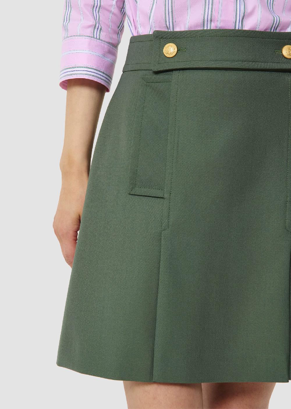 tara jarmon Jupe Jimmyverte en laine tailleur