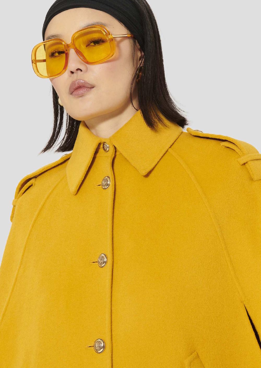 Tara Jarmon Manteau Majorellejaune Double Face