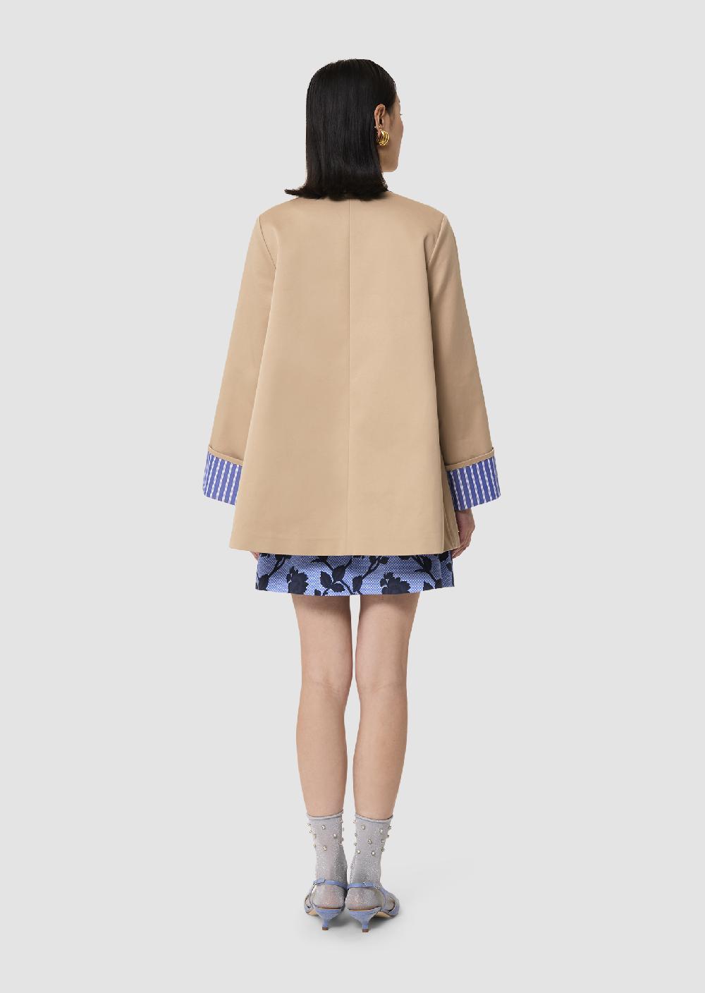 Tara Jarmon Manteau Matildabeige En Coton