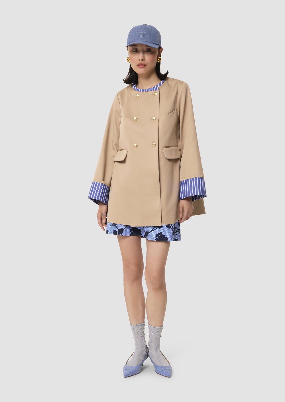 tara jarmon Manteau Matildabeige en coton