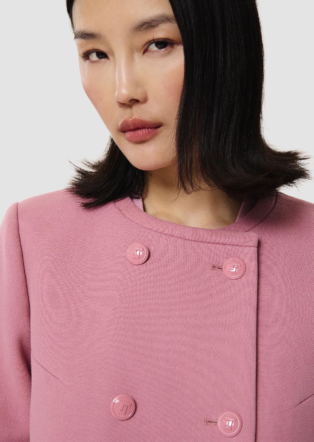 Tara Jarmon Manteau Matisserose En Double Coton