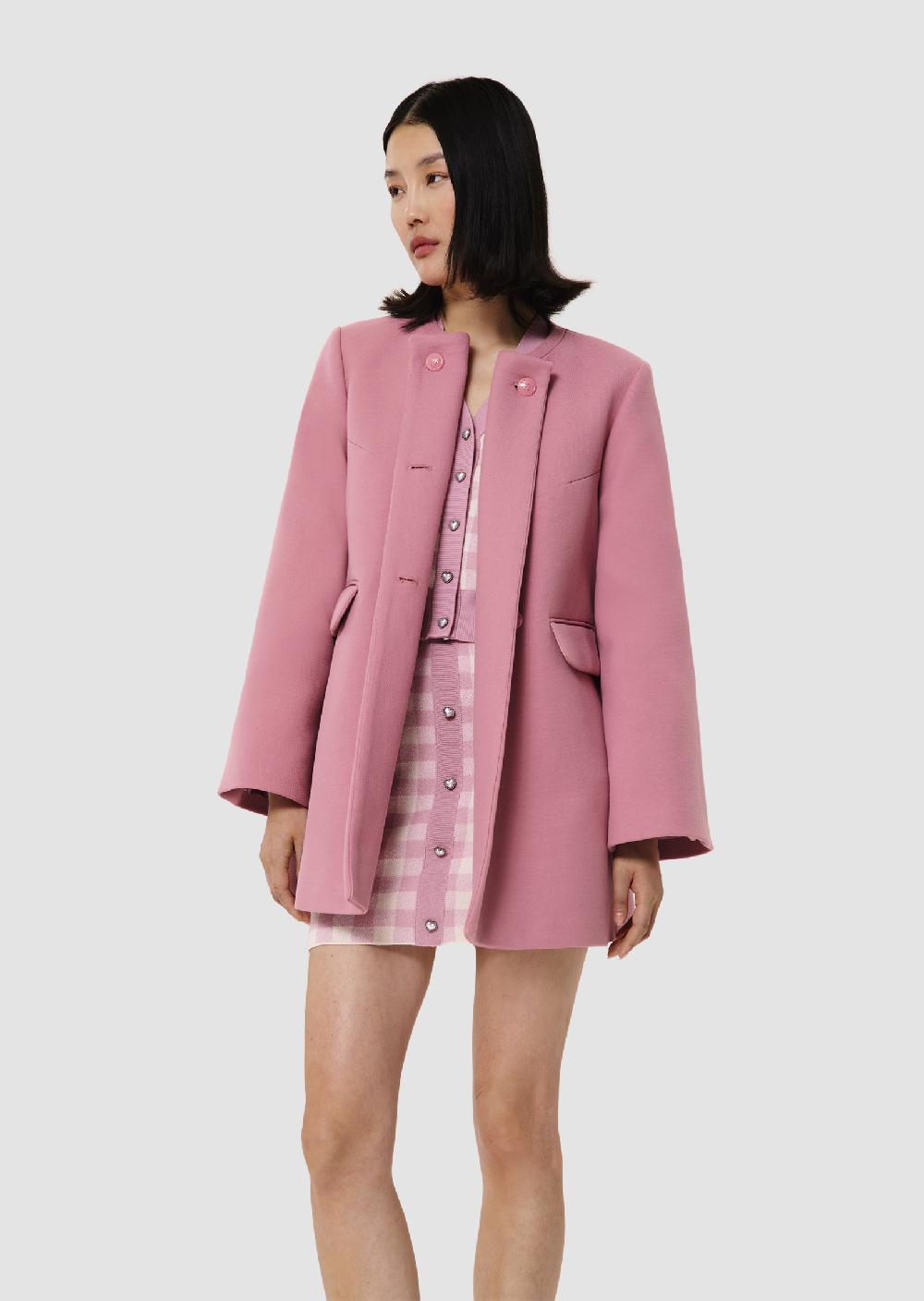 Tara Jarmon Manteau Matisserose En Double Coton