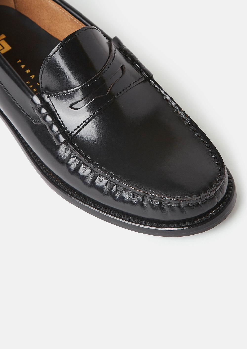 Tara Jarmon Mocassins Kittynoirs En Cuir