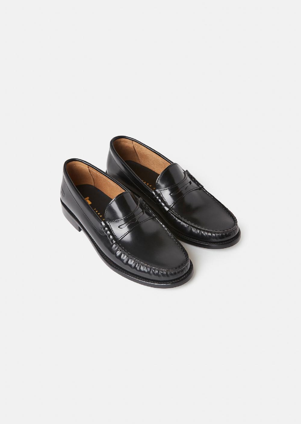 Tara Jarmon Mocassins Kittynoirs En Cuir