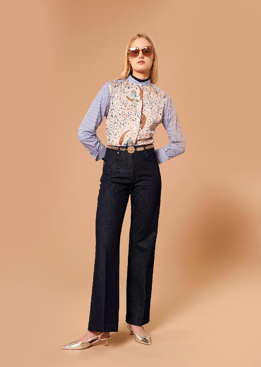 tara jarmon Pantalon Jeromebleu marine en denim