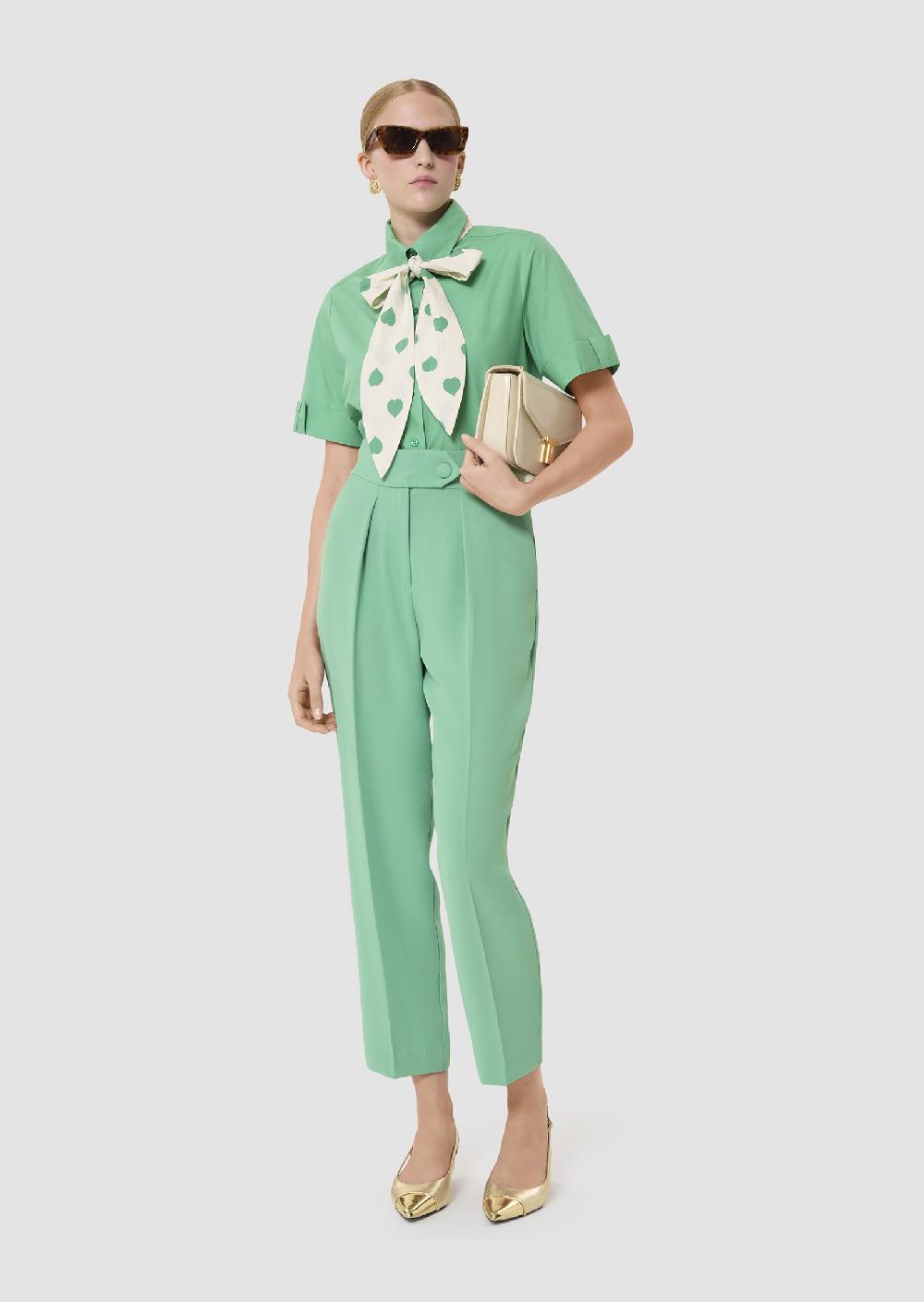 tara jarmon Pantalon Paasovert en crêpe