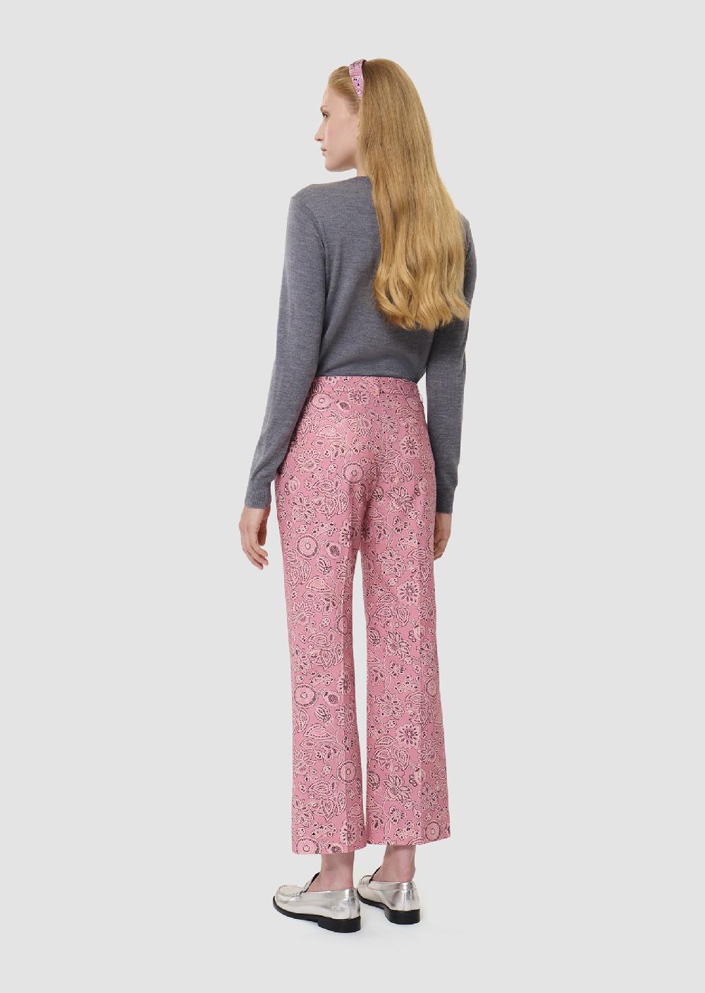 Tara Jarmon Pantalon Pampillerose Imprimé Bandana