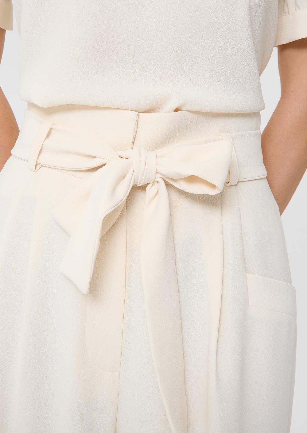 Tara Jarmon Pantalon Piaécru En Crêpe