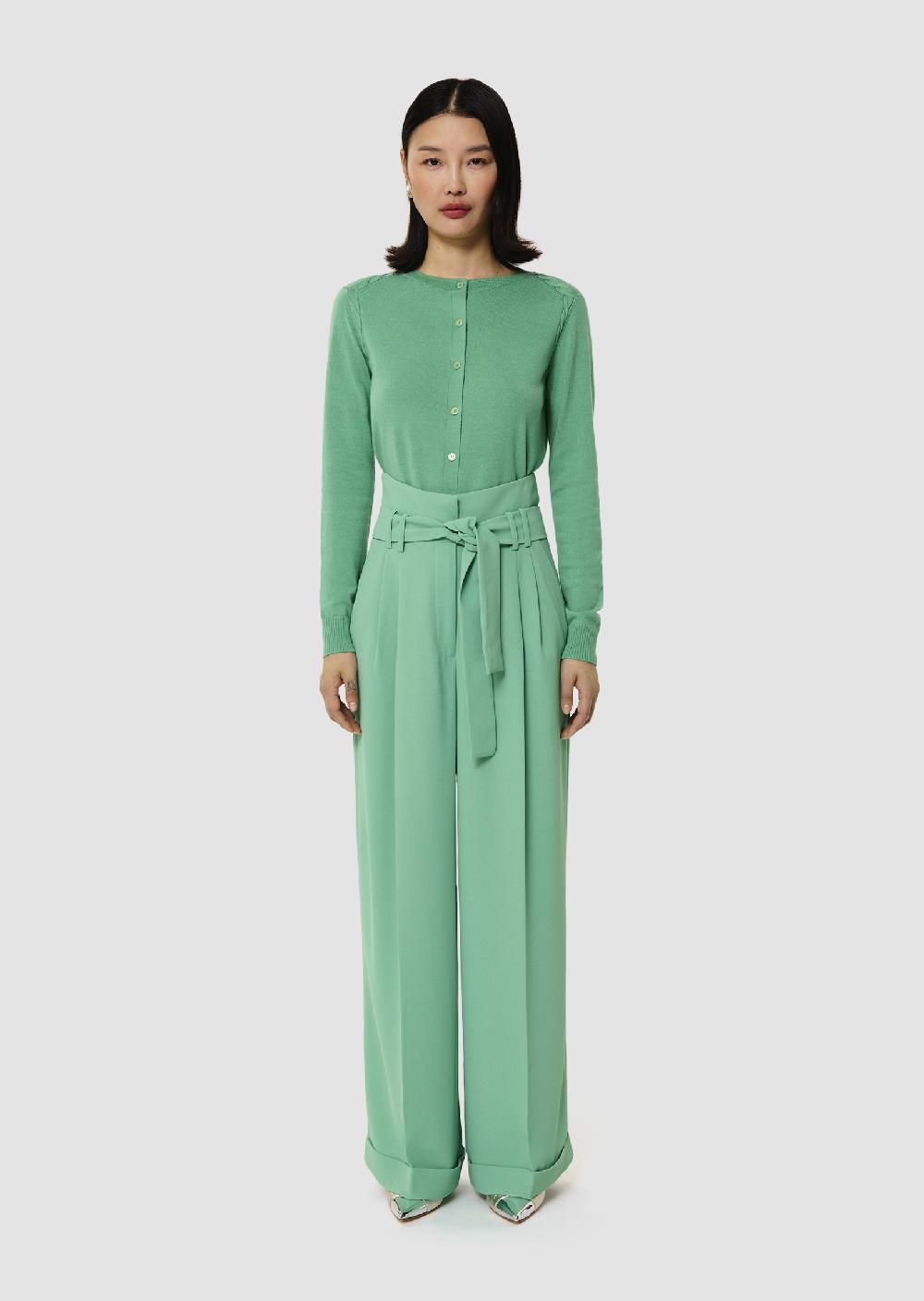 Tara Jarmon Pantalon Piavert En Crêpe