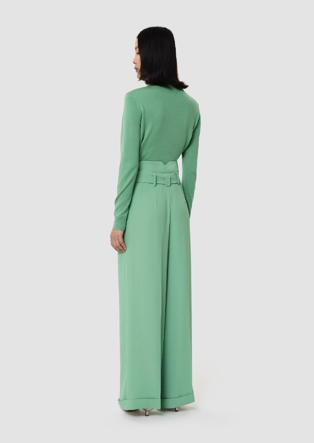 Tara Jarmon Pantalon Piavert En Crêpe