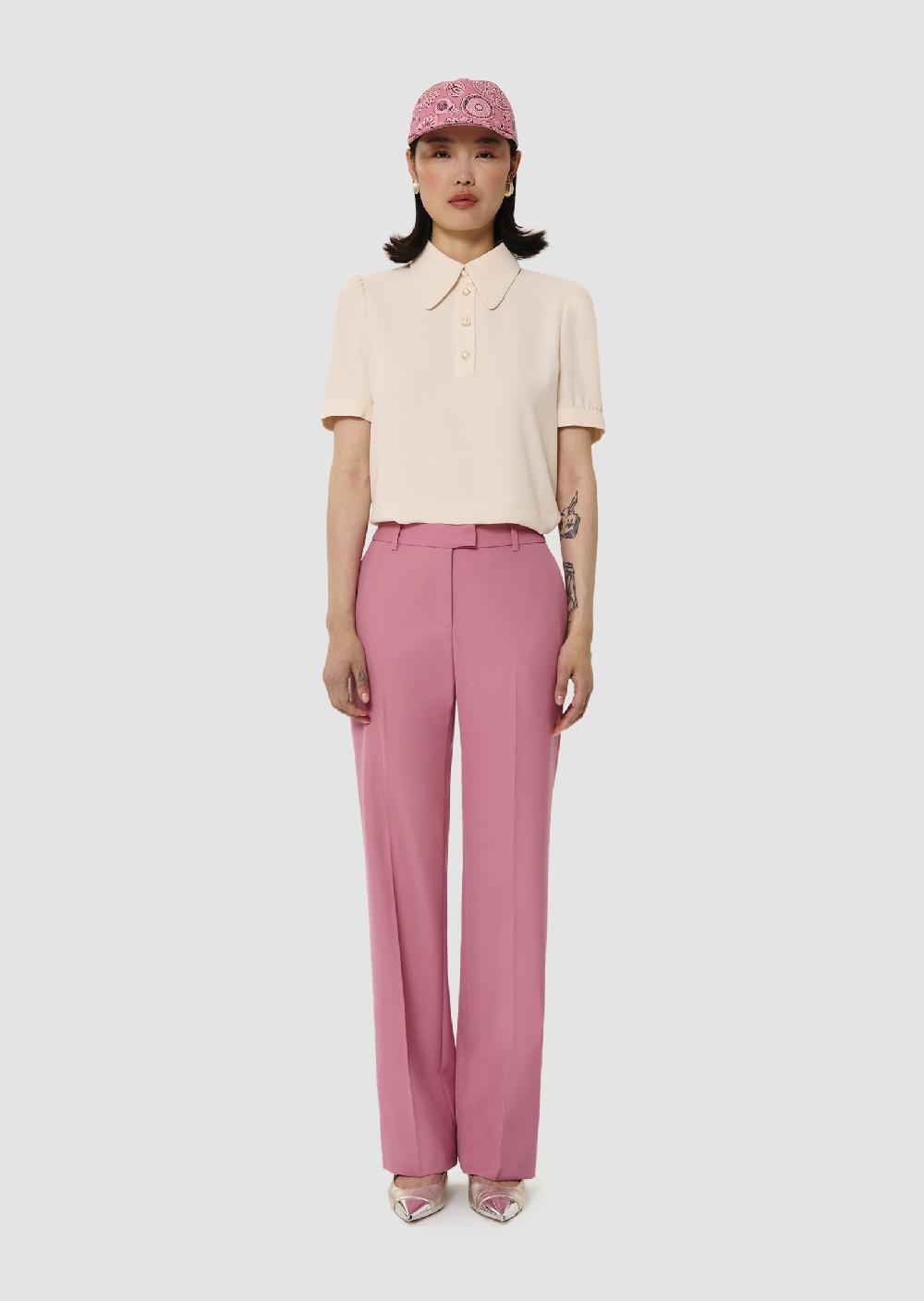 tara jarmon Pantalon Poupeerose en laine tailleur