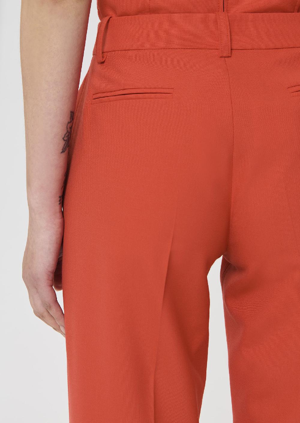 tara Jarmon Pantalon Poupeerouge En Laine Tailleur