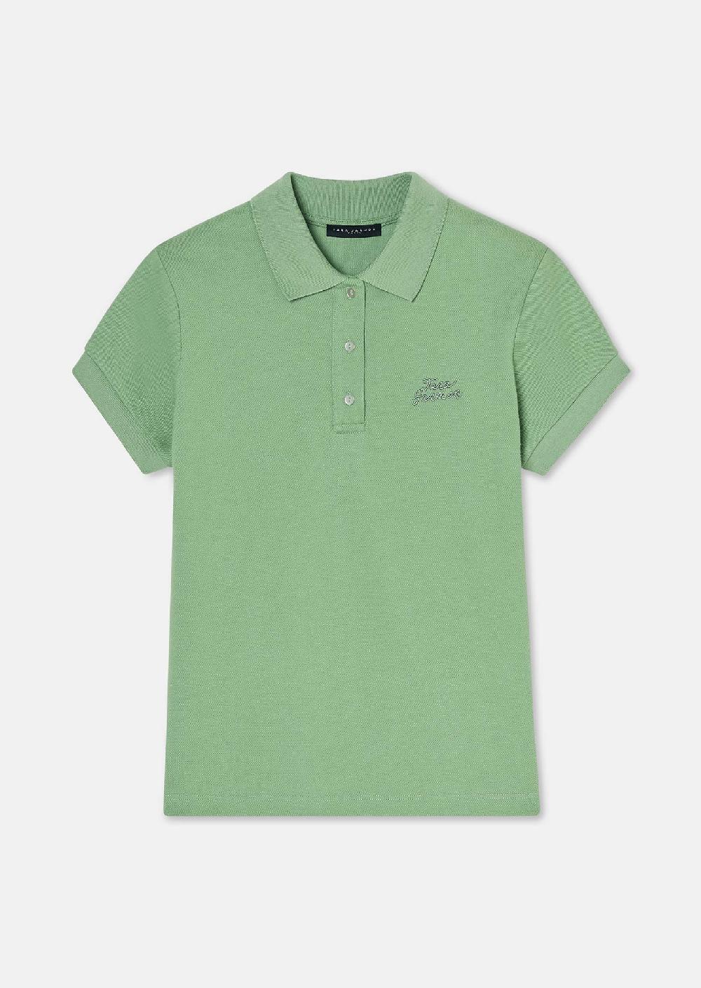tara jarmon Polo Tammyvert en coton