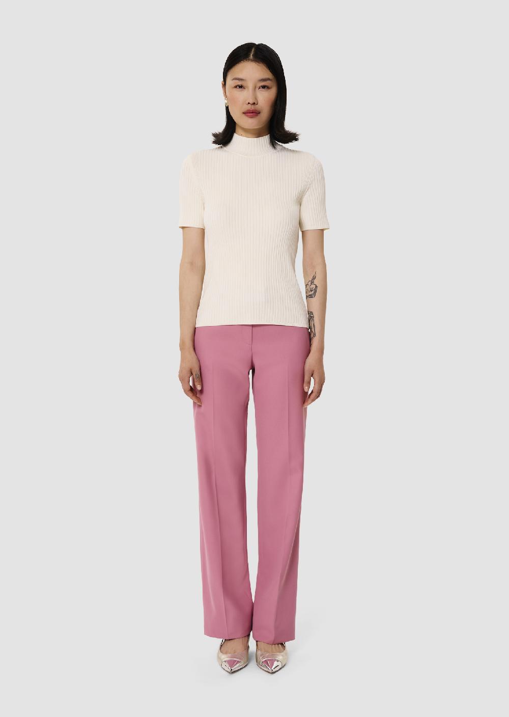 Tara Jarmon Pull Perlaécru En Maille Côtelée