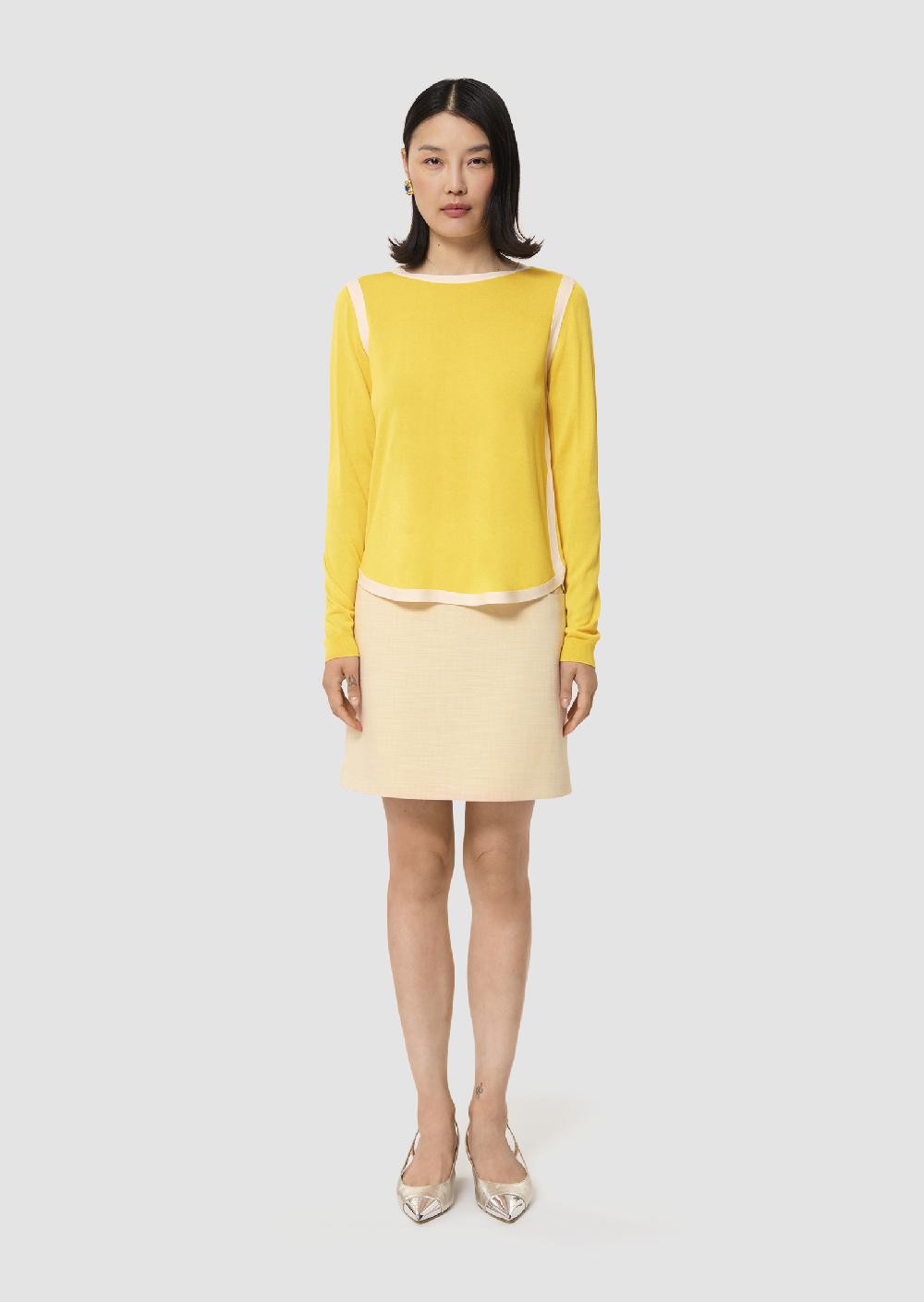 Tara Jarmon Pull Ponamajaune En Coton
