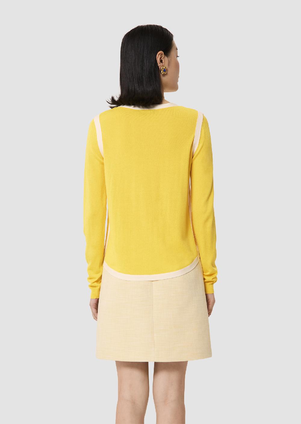 Tara Jarmon Pull Ponamajaune En Coton