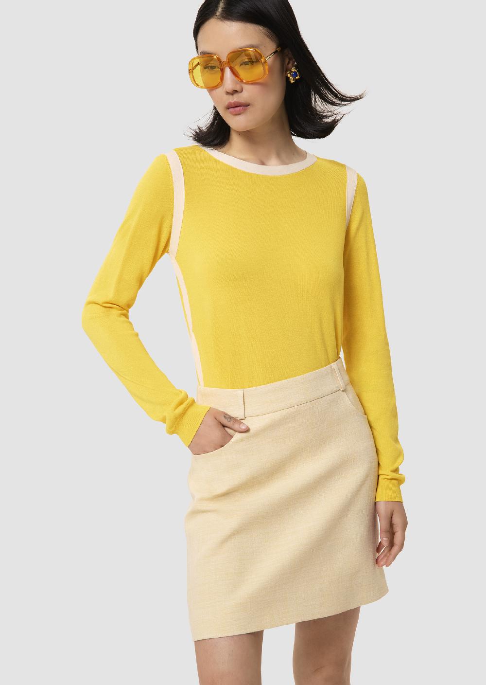 tara jarmon Pull Ponamajaune en coton