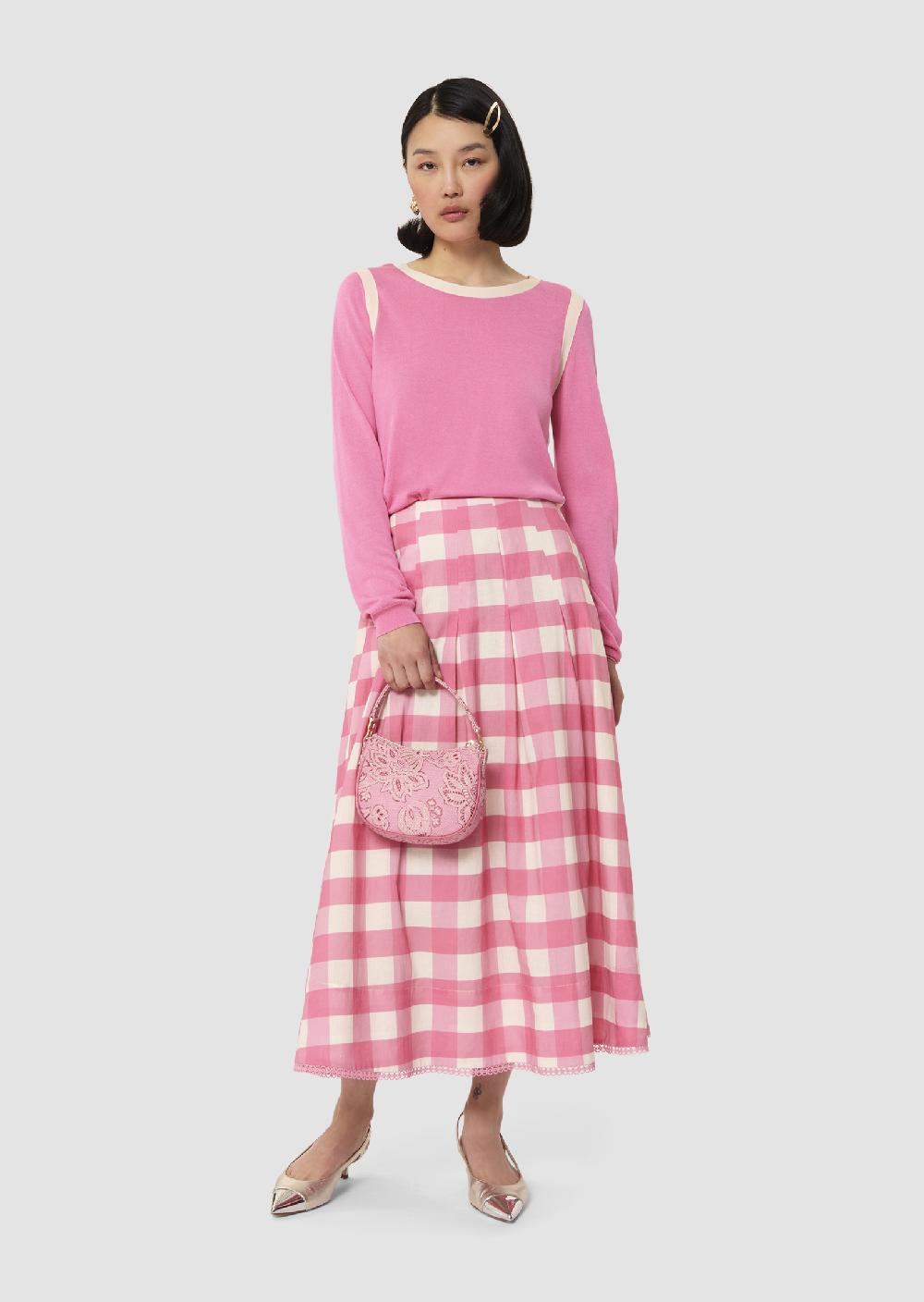 Tara Jarmon Pull Ponamarose En Coton