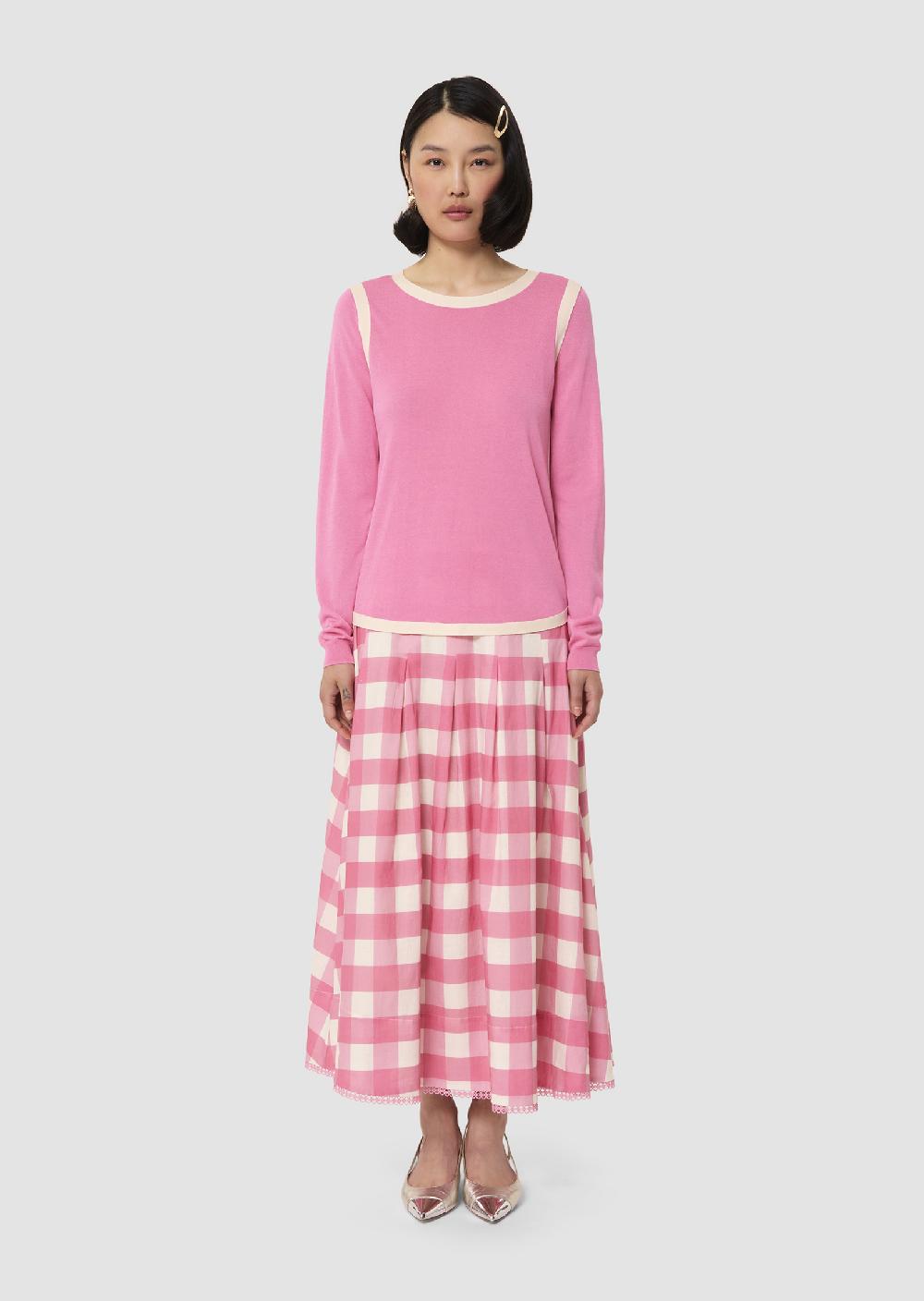 Tara Jarmon Pull Ponamarose En Coton