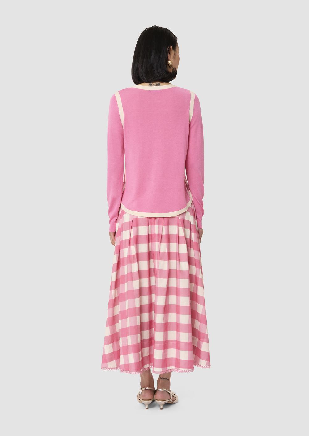 Tara Jarmon Pull Ponamarose En Coton