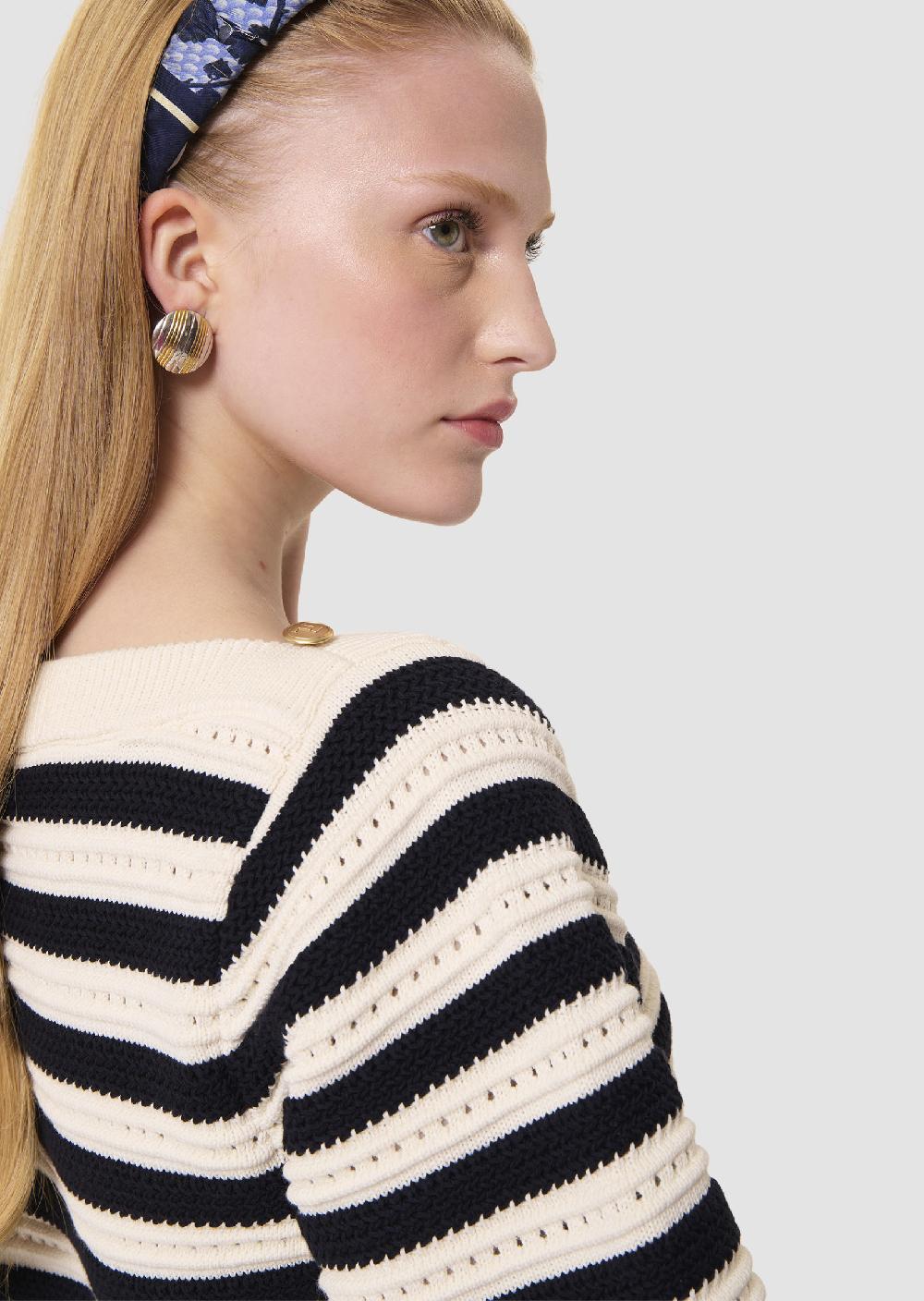 Tara Jarmon Pull Prissécru En Maille