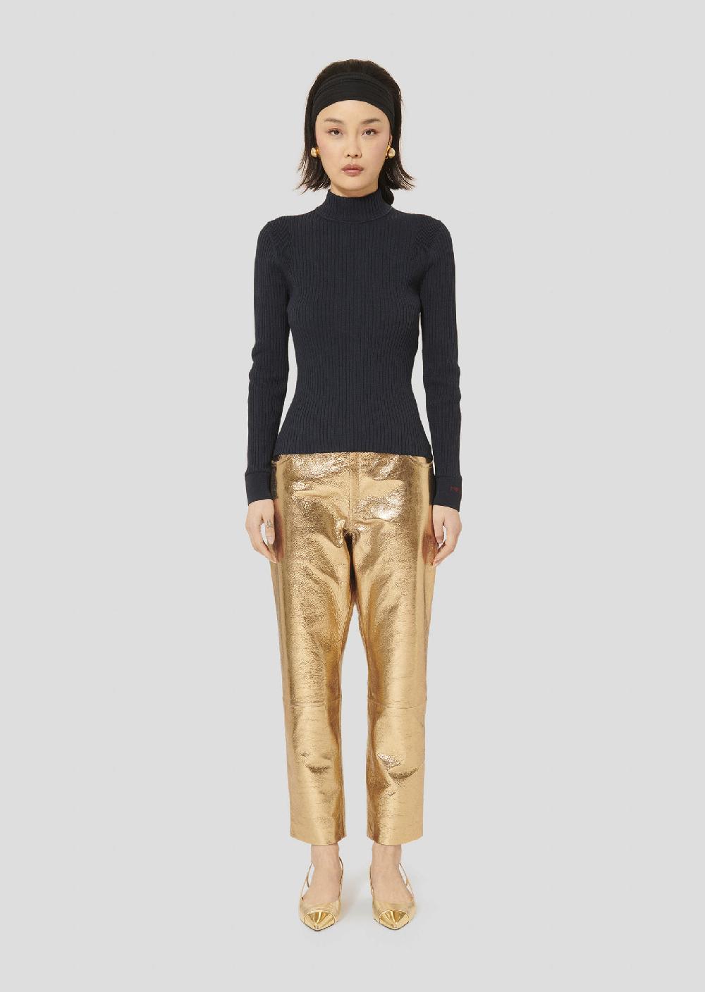 Tara Jarmon Pull Prudiebleu Nuit Côtelé