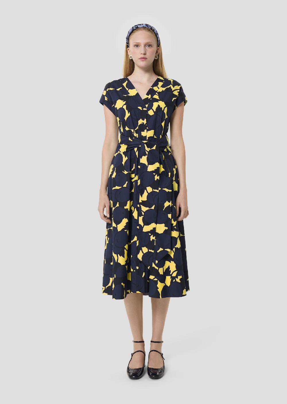 Tara Jarmon Robe Mimosa Imprimé CerisesRosia