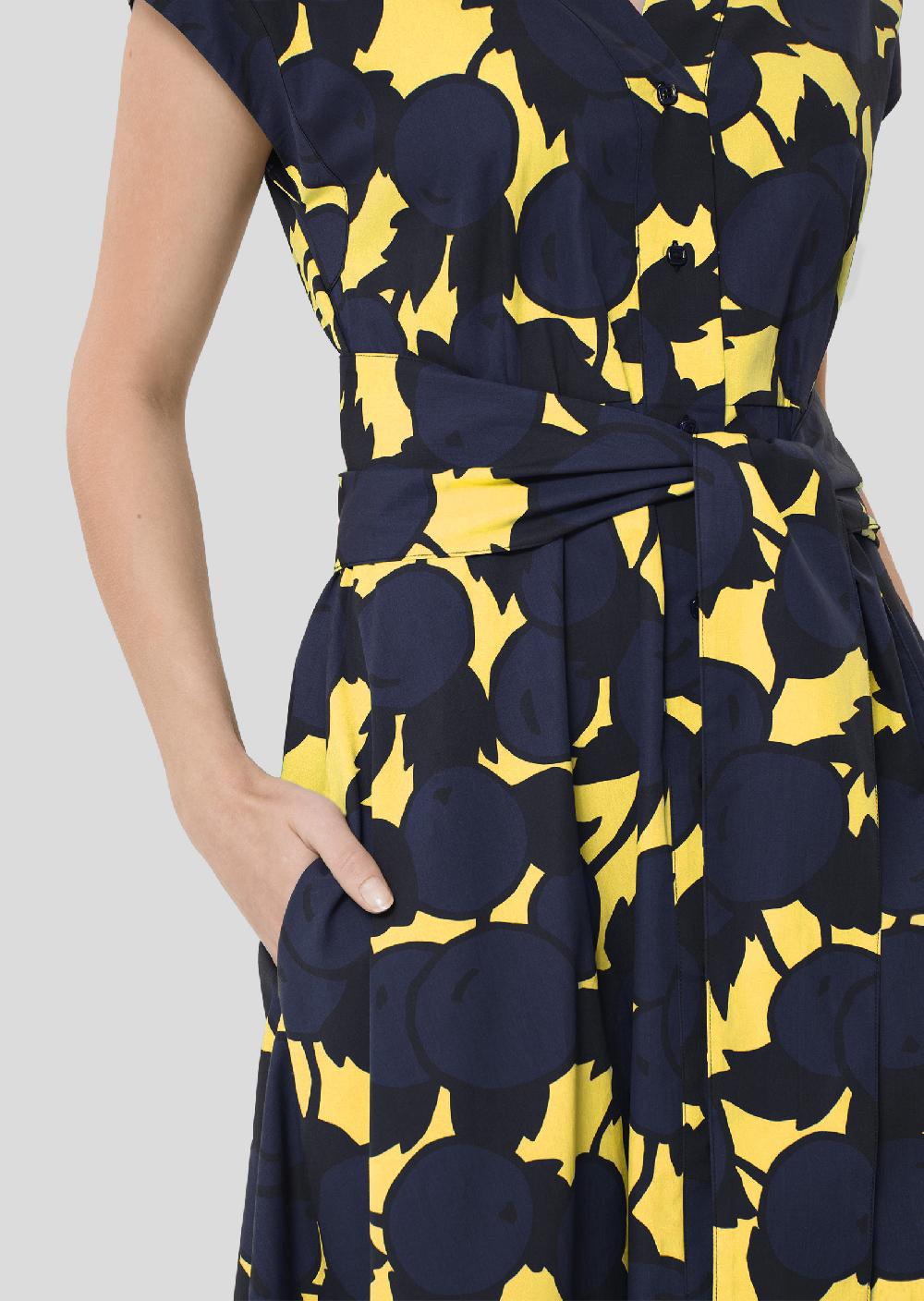 Tara Jarmon Robe Mimosa Imprimé CerisesRosia