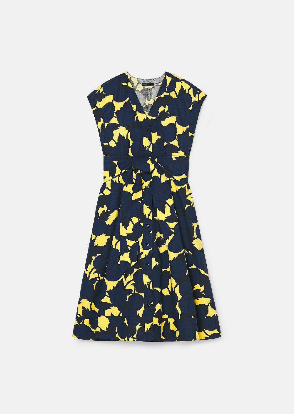 tara jarmon Robe mimosa imprimé cerisesRosia