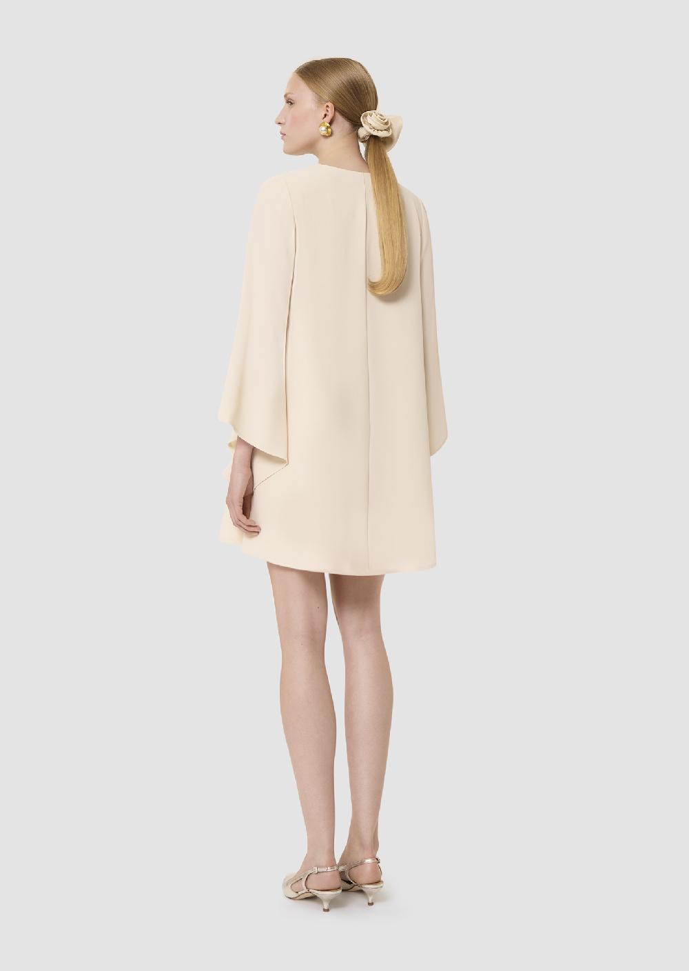 Tara Jarmon Robe Raonieécrue En Crêpe