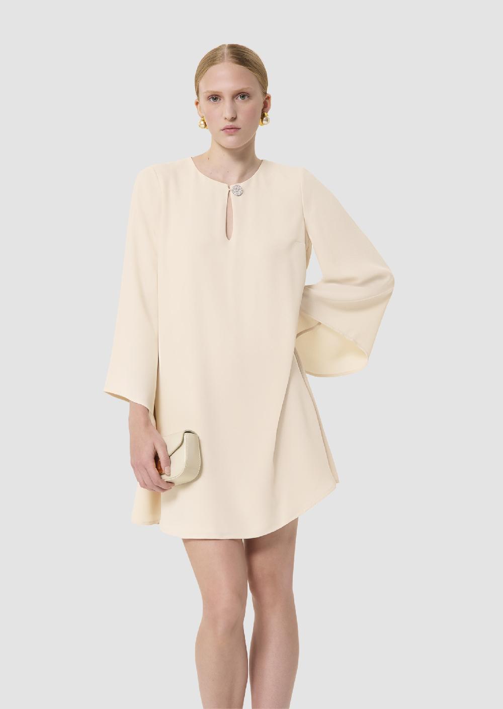 tara jarmon Robe Raonieécrue en crêpe