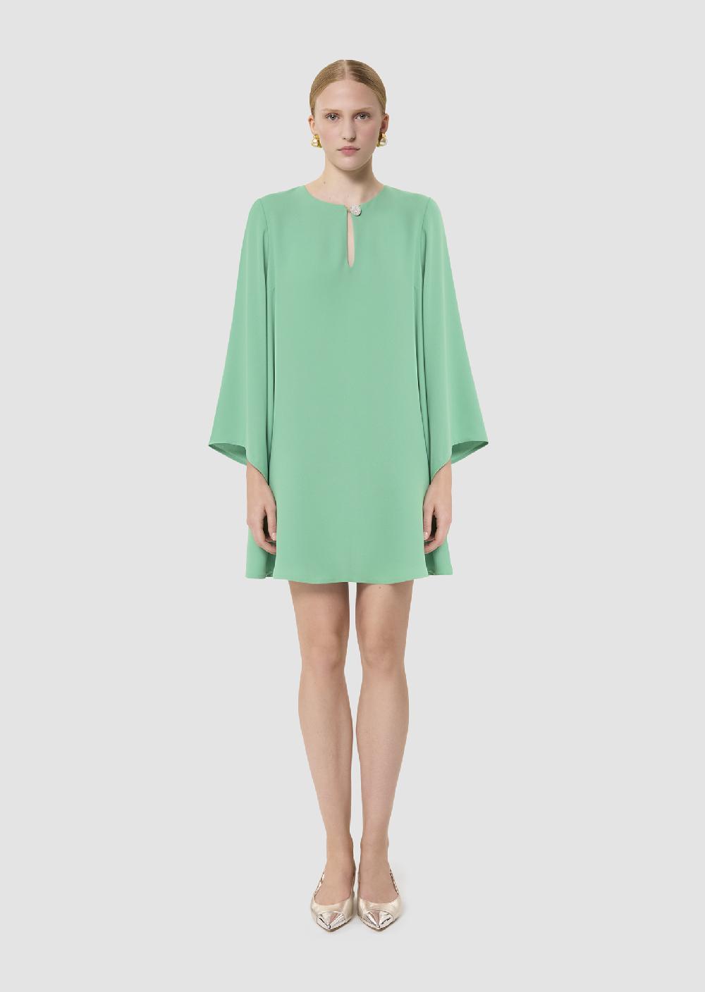 Tara Jarmon Robe Raonieverte En Crêpe