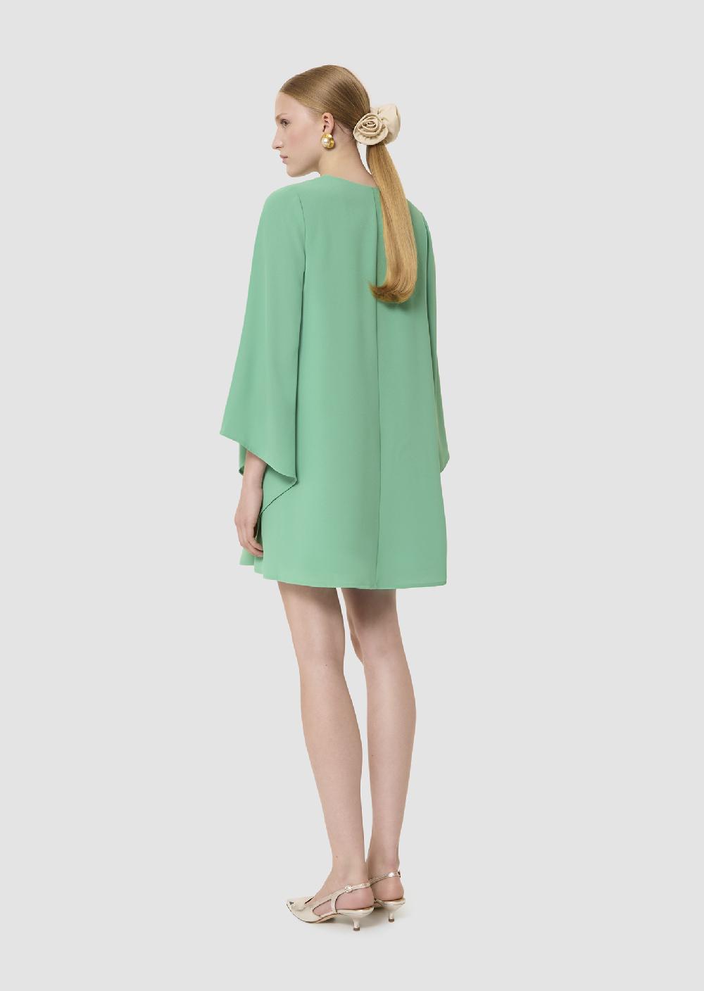 Tara Jarmon Robe Raonieverte En Crêpe