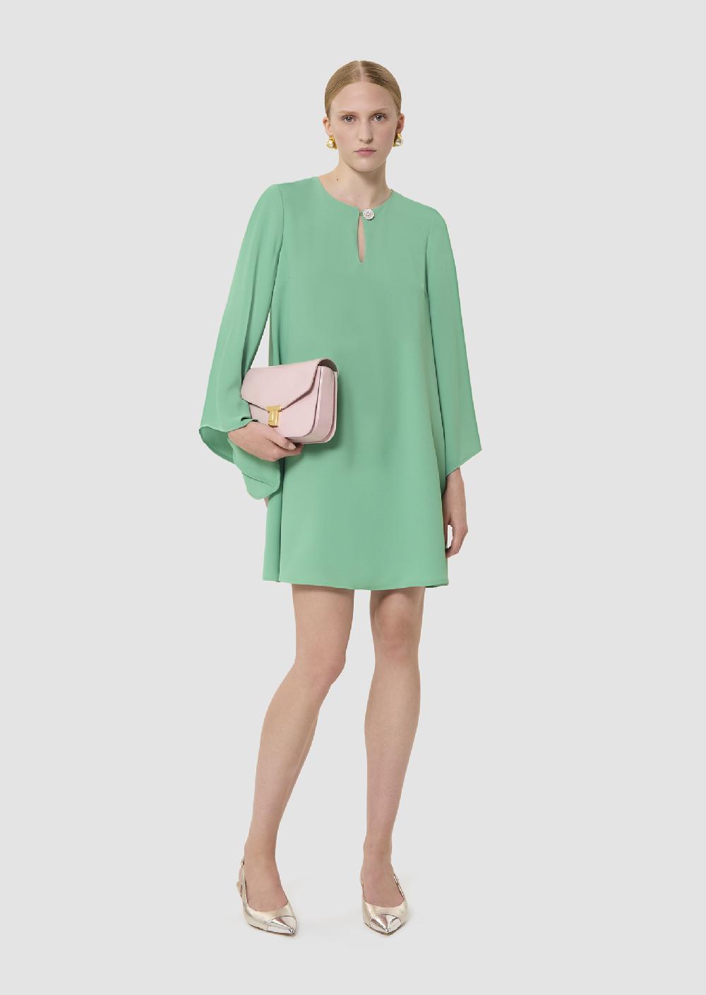 tara jarmon Robe Raonieverte en crêpe