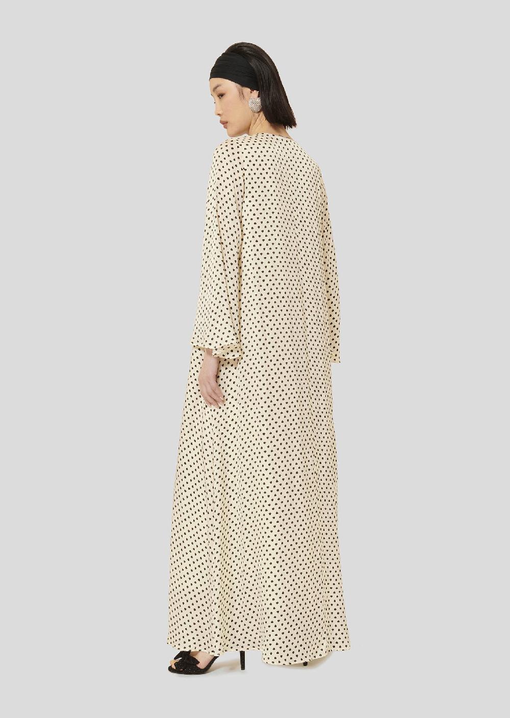 Tara Jarmon Robe Roannécrue Imprimée Petits Coeurs