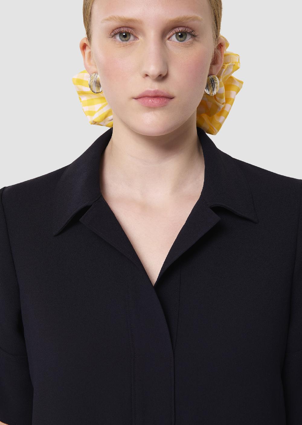 Tara Jarmon Robe Robbybleu Nuit En Crêpe