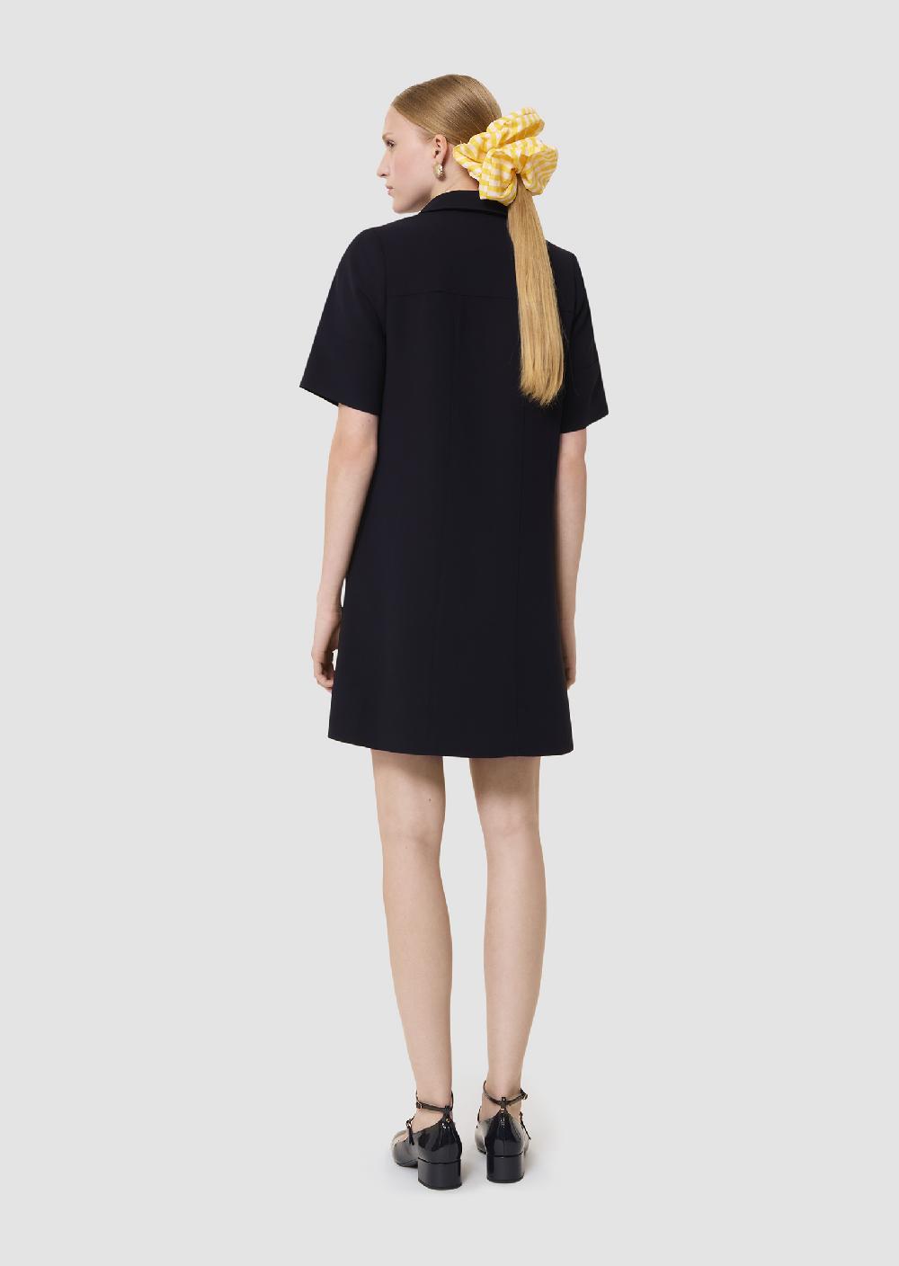 Tara Jarmon Robe Robbybleu Nuit En Crêpe