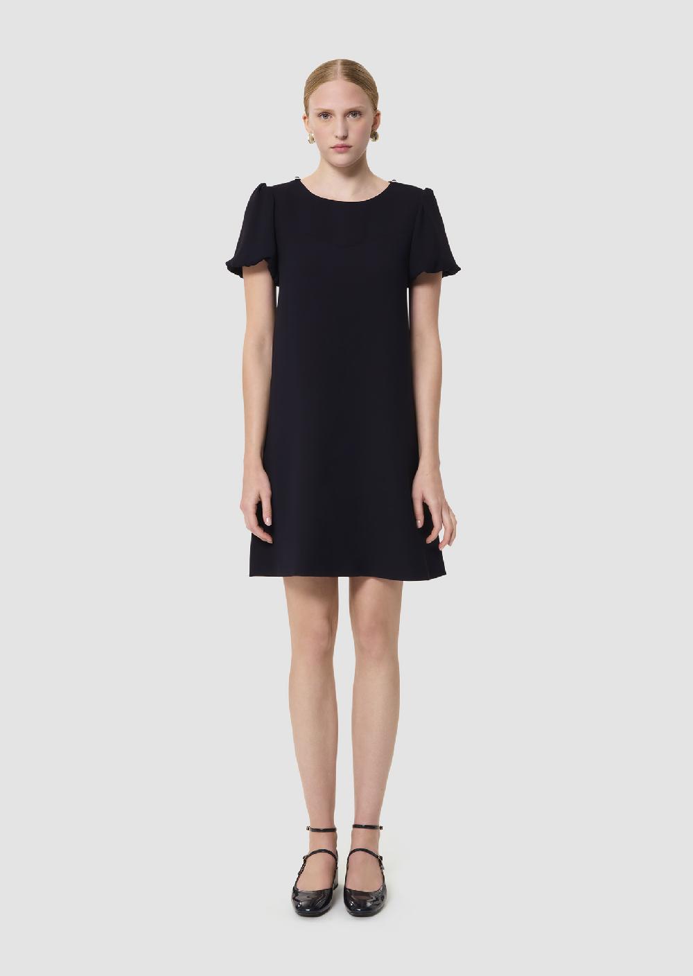 Tara Jarmon Robe Rosaliableu Nuit En Crêpe