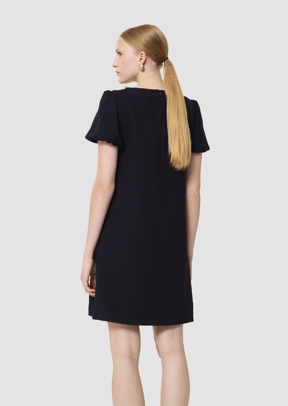 Tara Jarmon Robe Rosaliableu Nuit En Crêpe