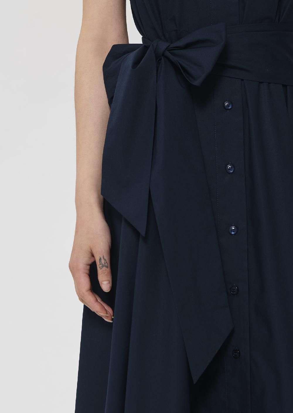 Tara Jarmon Robe Rosiableu Nuit En Popeline