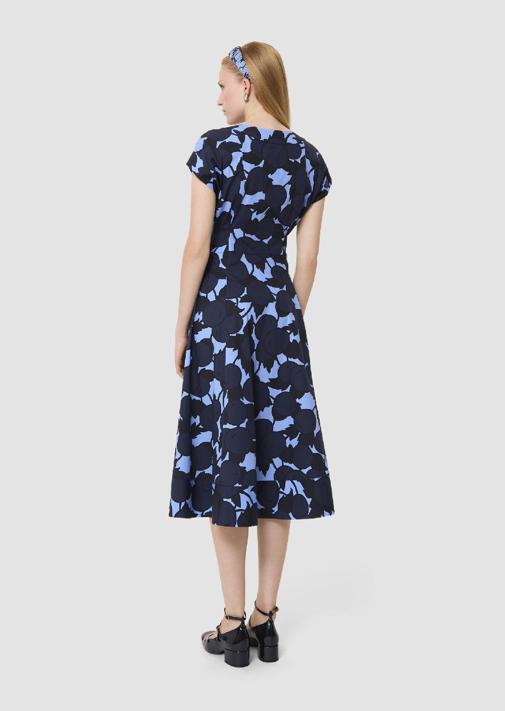 Tara Jarmon Robe Rosiableue Imprimée Cerises