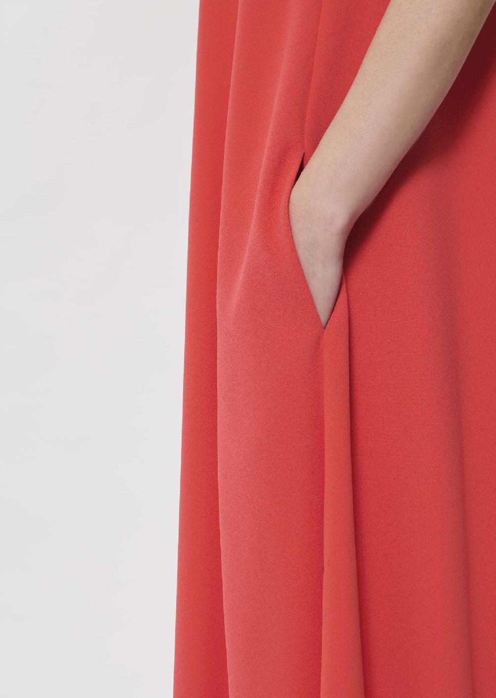 Tara Jarmon Robe Roxannerouge En Crêpe