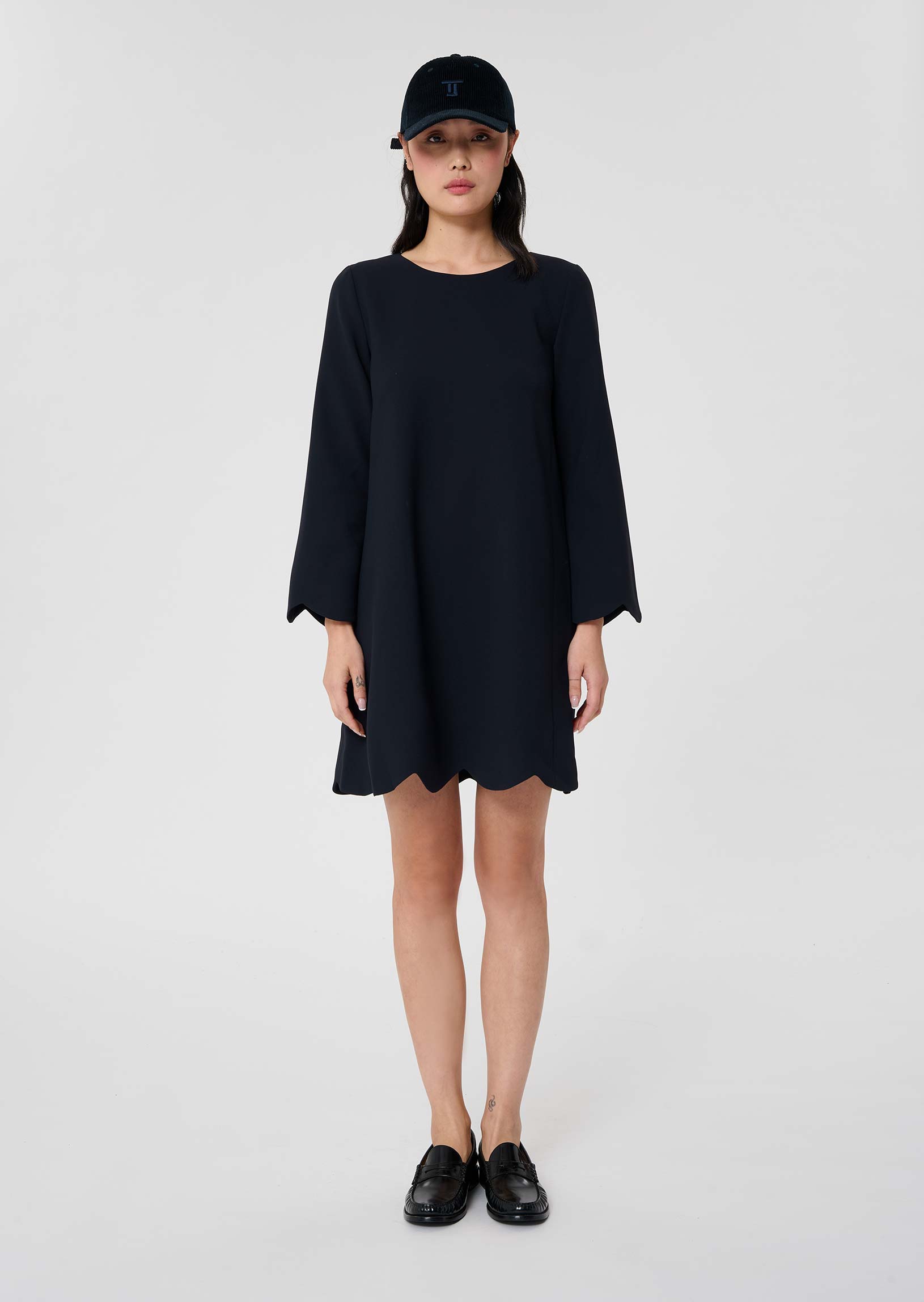 Tara Jarmon Robe Ruodableu Nuit En Crêpe