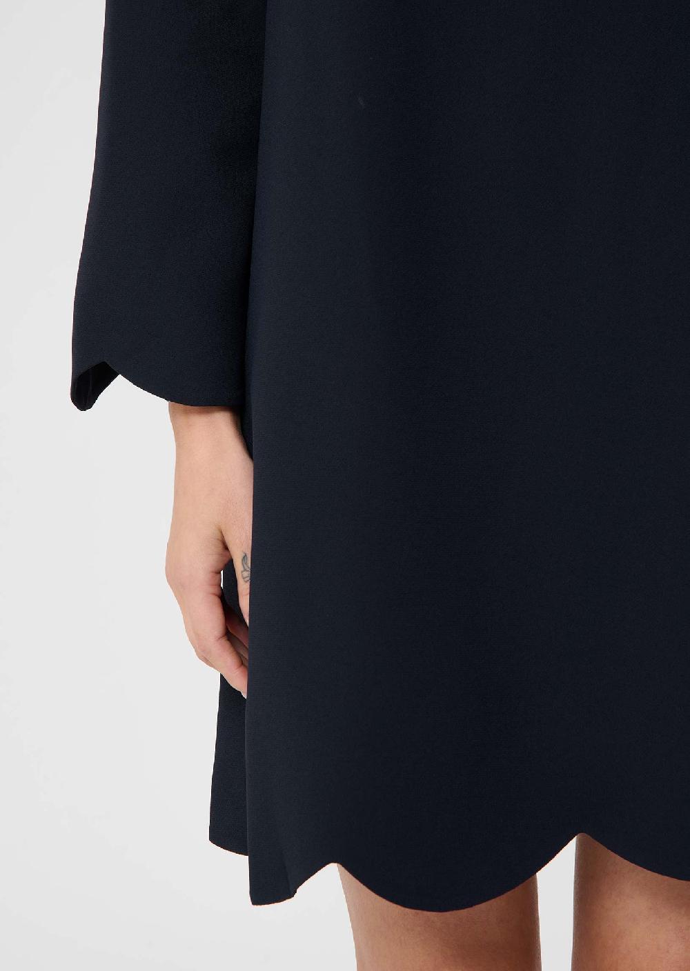 Tara Jarmon Robe Ruodableu Nuit En Crêpe