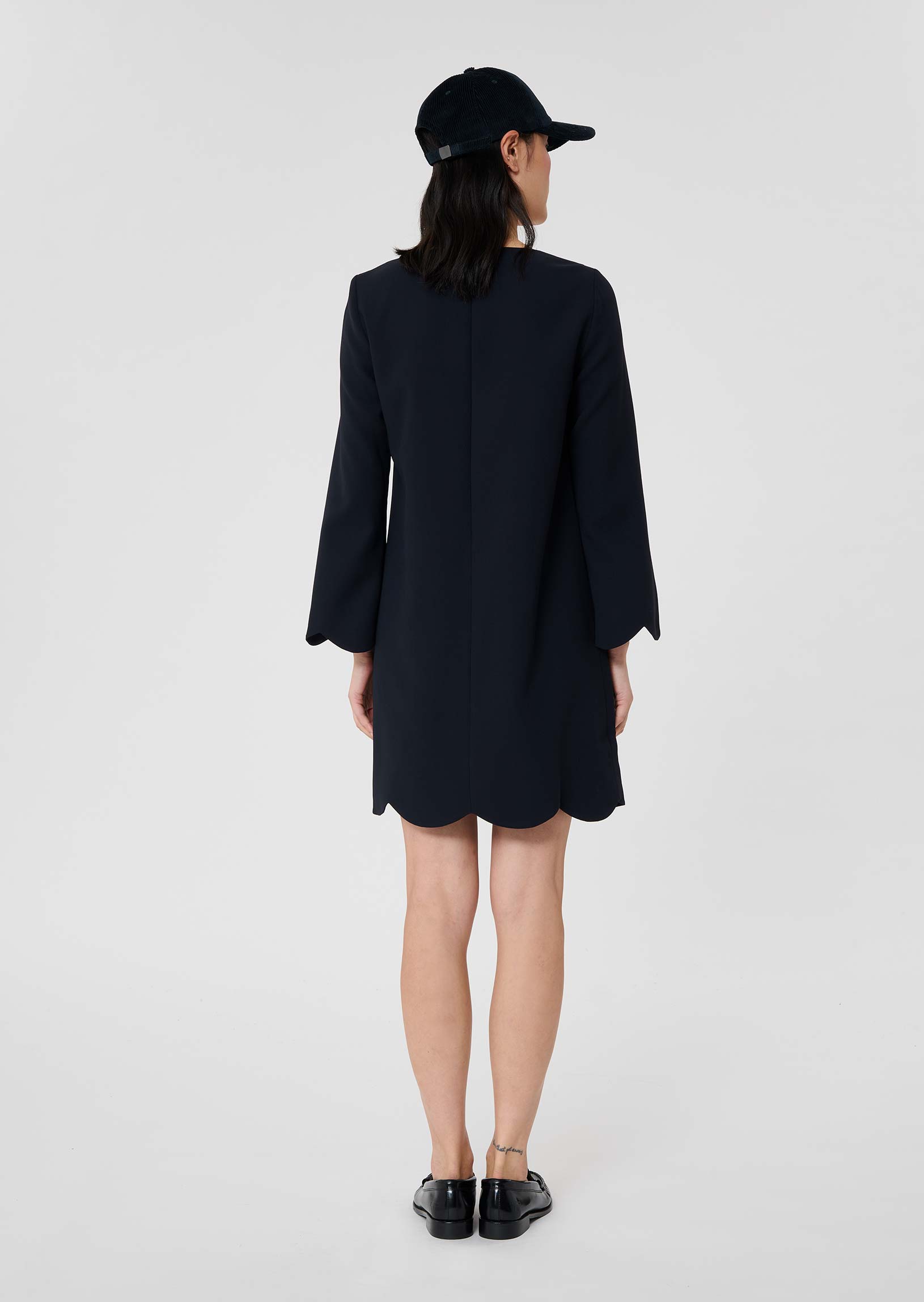 Tara Jarmon Robe Ruodableu Nuit En Crêpe