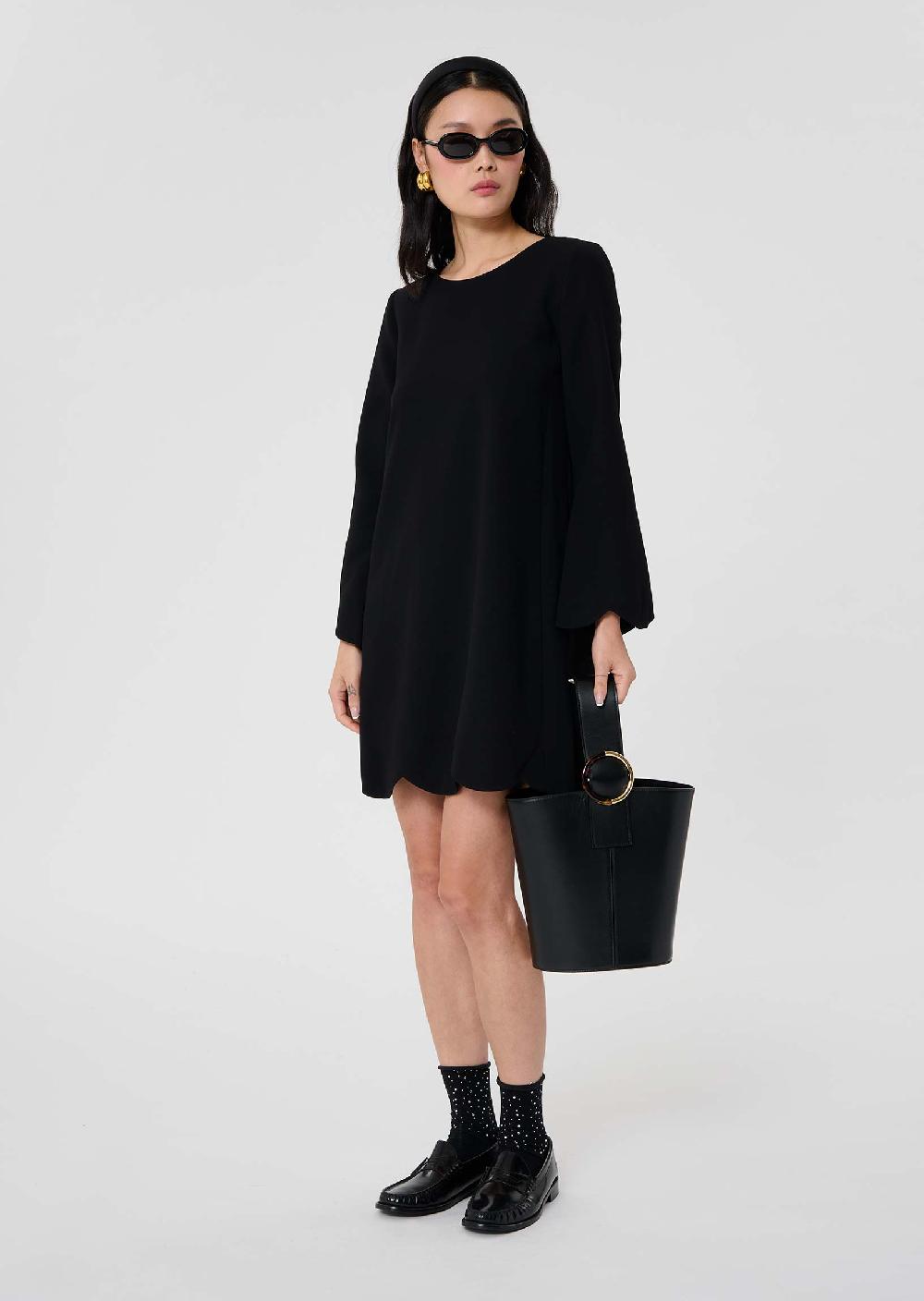 tara jarmon Robe Ruodanoire en crêpe