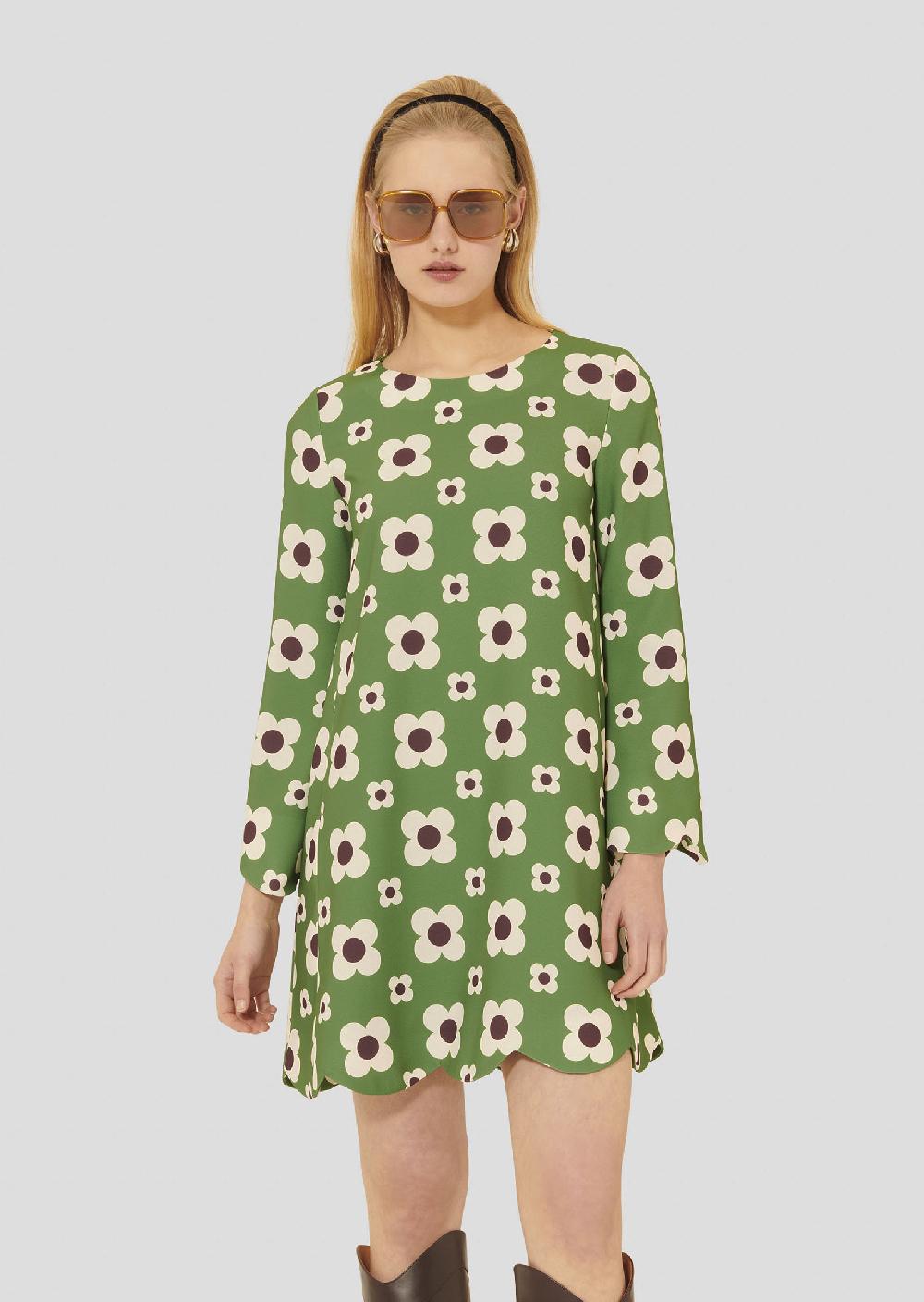 Tara Jarmon Robe Ruodaverte Imprimée Fleurs