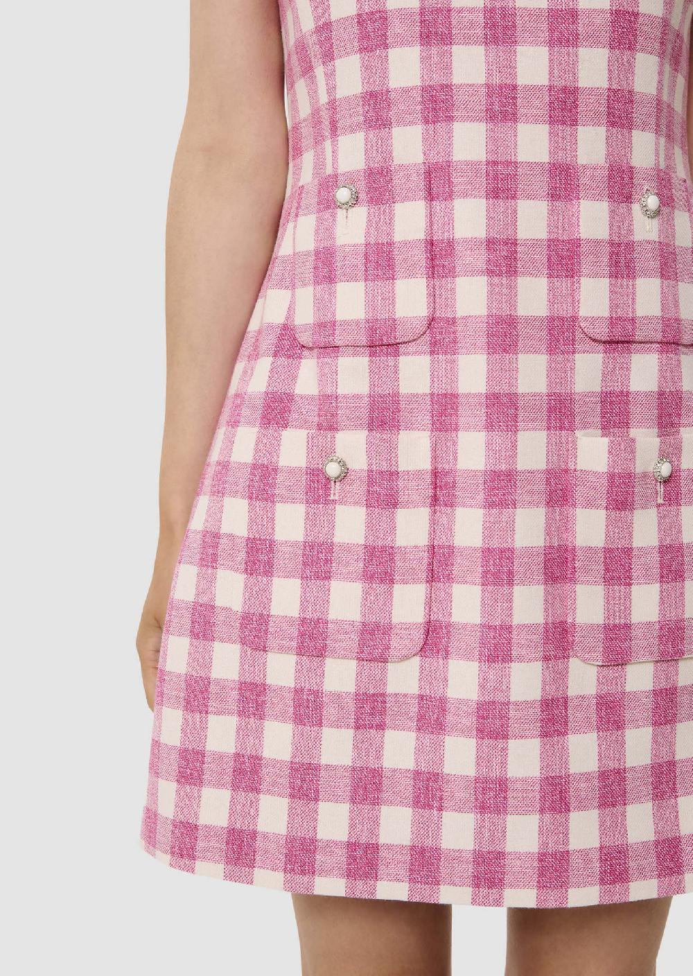 Tara Jarmon Robe Russellrose En Vichy