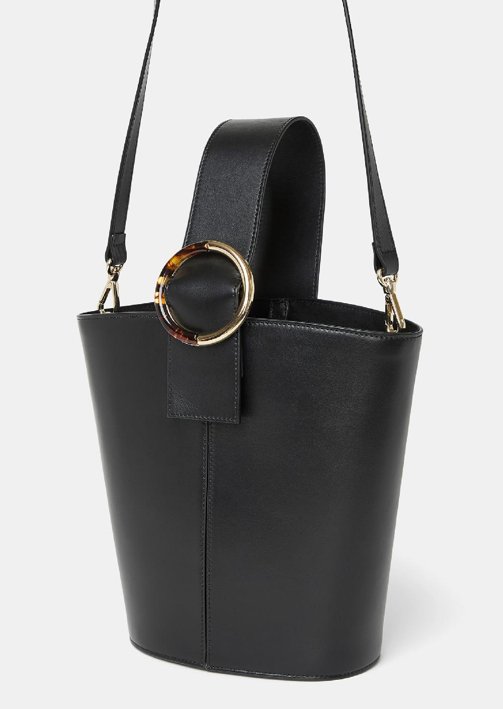 Tara Jarmon Sac Sophienoir En Cuir Lisse