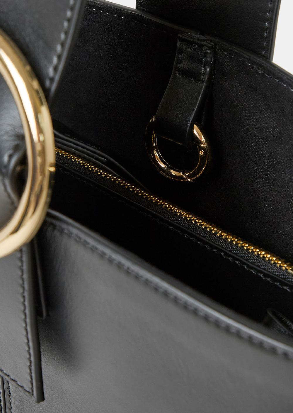 Tara Jarmon Sac Sophienoir En Cuir Lisse